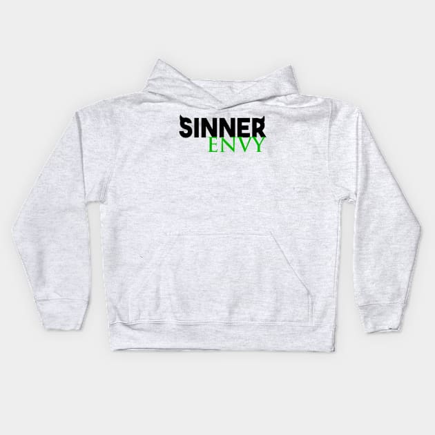 Sinner - Envy Kids Hoodie by artpirate